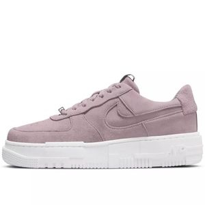 Women's Nike Air Force 1 Low Pixel Plum Fog Purple White DQ5570-501 sz